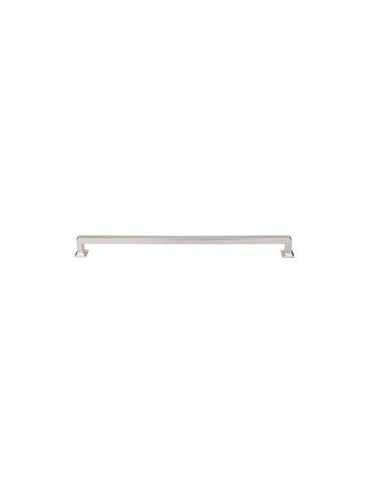 Ascendra Cabinet Pull - 12 inch Center-to-Center in Satin Nickel.